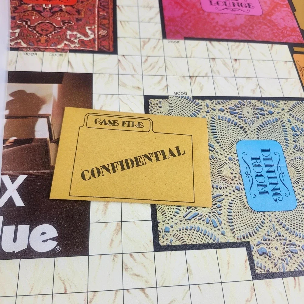 Vintage Parker Brothers Clue 1972 Detective Board Game Complete Rare 1970s Good